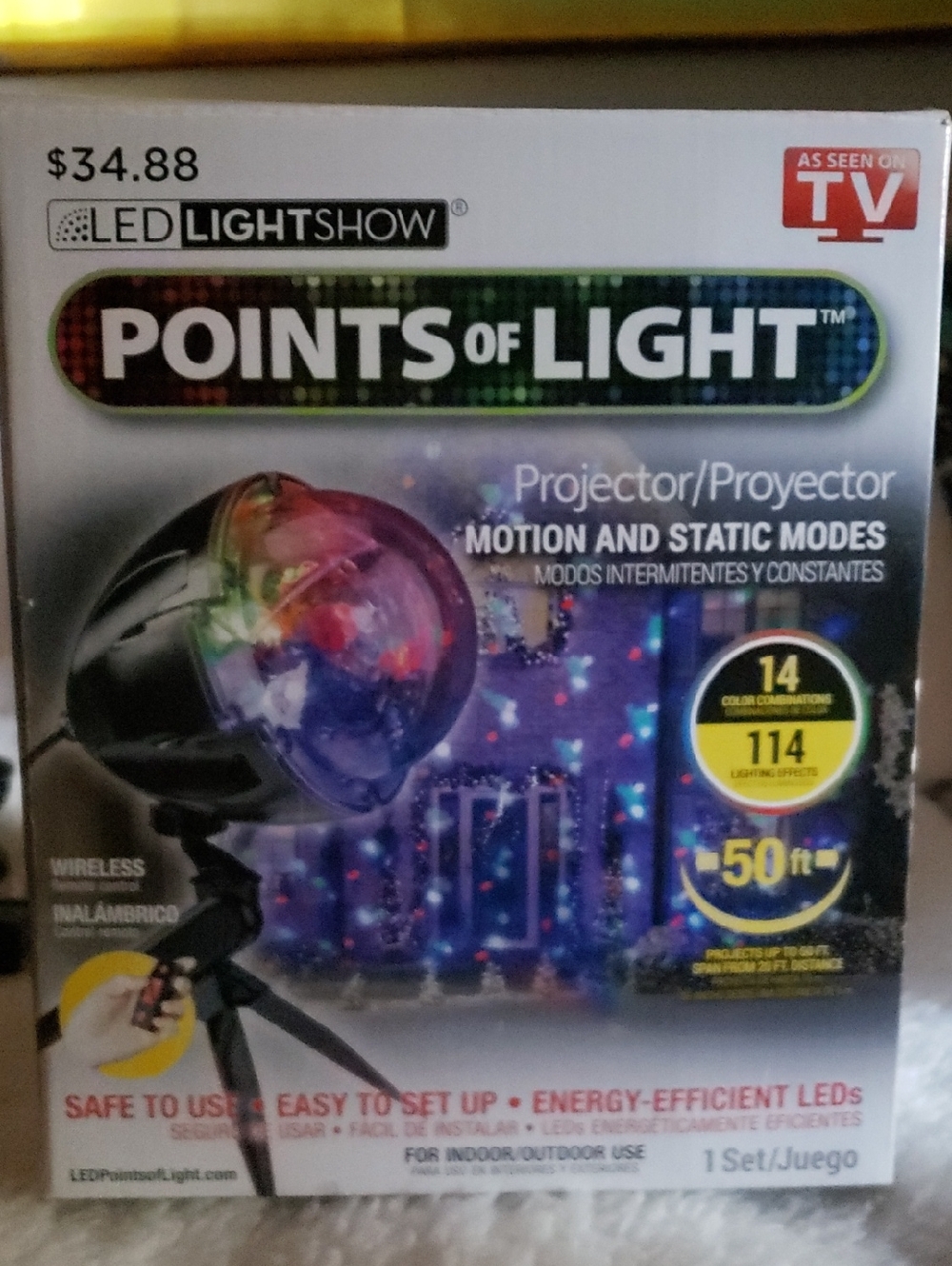 Points of Light LED Projector - Multi Color